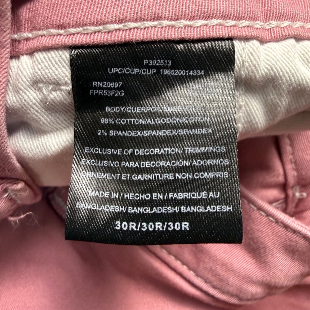 Dickies Pink Utility Streetwear Carpenter Pants Women Size 30" Workwear Retro - Picture 5 of 5